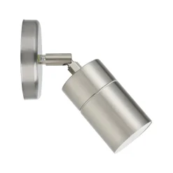 Faretti Da Esterno-Selezionato da Mazzolaluce Faretto led per esterno giardino orientabile inox ip44