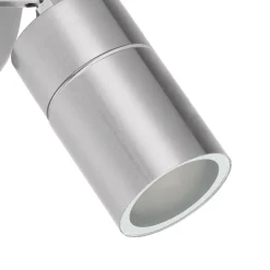 Faretti Da Esterno-Selezionato da Mazzolaluce Faretto led per esterno giardino orientabile inox ip44
