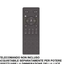 Faretti Da Soffitto-Selezionato da Mazzolaluce Faretto led 20w da soffitto da 2700k-6000k nero orientabile