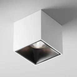 Faretti Da Soffitto-Maytoni Faretto led 12w 4000k cubo a soffitto focus