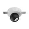 Faretti Da Incasso-Linea Light Faretto nero da incasso bubble led 9w 3000k 24v ottica 62