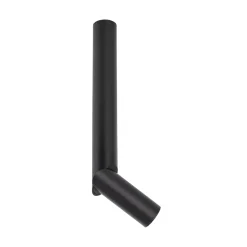 Faretti Da Soffitto-Selezionato da Mazzolaluce Faretto nero lungo cilindro orientabile da soffitto gu10