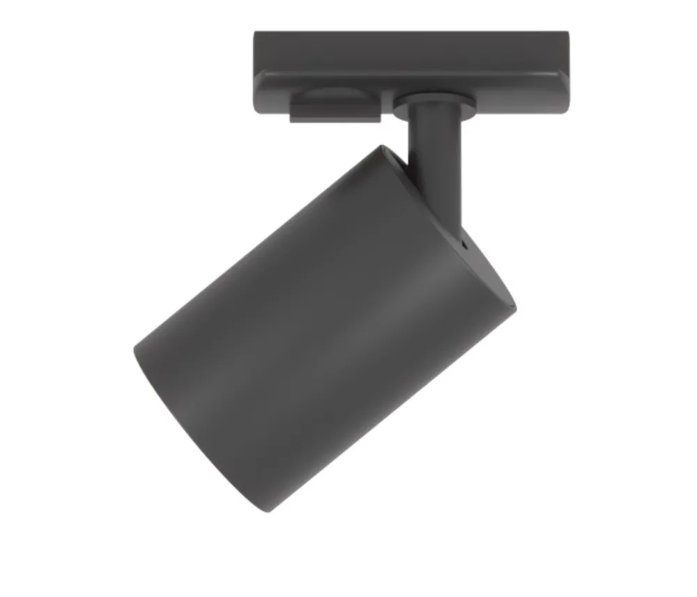 Illuminazione A Binario-Selezionato da Mazzolaluce Faretto nero per binario monofase luce orientabile led e27