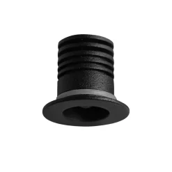 Faretti Da Incasso-Selezionato da Mazzolaluce Faretto nero tondo da incasso led per bagno doccia 1w 3000k