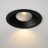 Faretti Da Incasso-Selezionato da Mazzolaluce Faretto nero tondo incasso a soffitto led 9w 3000k