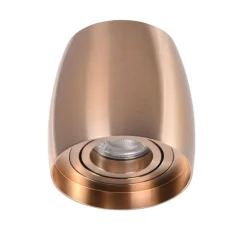 Faretti Da Soffitto-Selezionato da Mazzolaluce Faretto oro rame lampada da soffitto orientabile design moderno