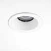 Faretti Da Incasso-Selezionato da Mazzolaluce Faretto per bagno bianco rotondo da incasso a soffitto