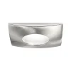Faretti Da Incasso-Gea Luce Faretto per bagno da incasso grigio quadrato aurora