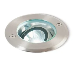Faretti Da Esterno-Selezionato da Mazzolaluce Faretto per giardino rotondo a incasso calpestabile led 6w 4000k orientabile