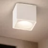 Faretti Da Soffitto-Fabas Luce Faretto quadrato led bianco da soffitto 13w 3000k coiba
