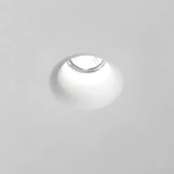 Faretti Da Incasso-Selezionato da Mazzolaluce Faretto rotondo da incasso a soffitto in gesso