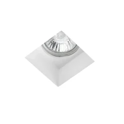 Faretti Da Incasso-Sforzin Illuminazione Faretto sforzin siris quadrato di gesso da incasso a soffitto