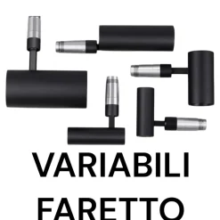 Faretti Da Incasso-Selezionato da Mazzolaluce Faretto spoty led da incasso bianco led 6w 3000k cri90 orientabile