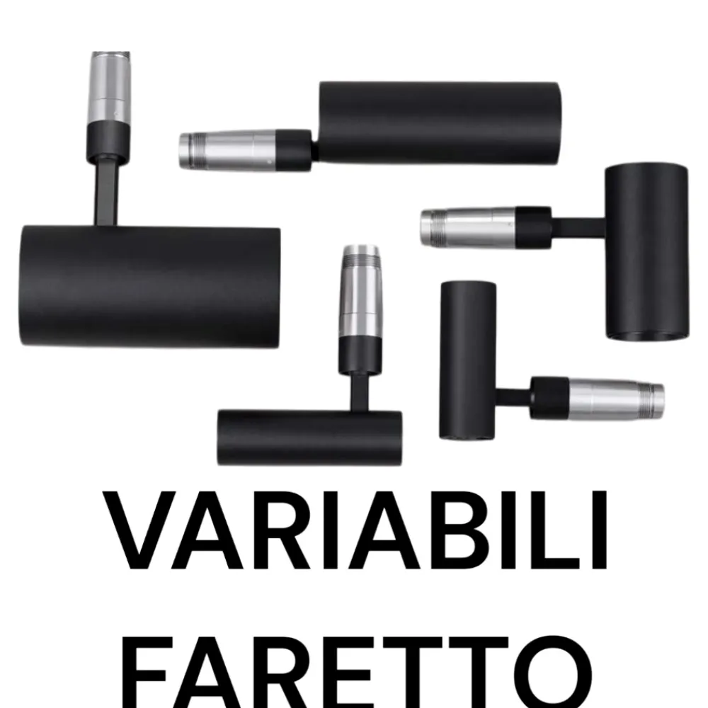 Faretti Da Incasso-Selezionato da Mazzolaluce Faretto spoty led da incasso 48v 6w 3000k cri90 nero orientabile