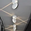 Faretti Da Esterno-Selezionato da Mazzolaluce Faretto tagli di luce samsung da parete soffitto 7w 3000k 220-240v ip54 bianco