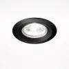 Faretti Da Incasso-IsyLuce Faretto tondo nero da incasso per controsoffitto simplie