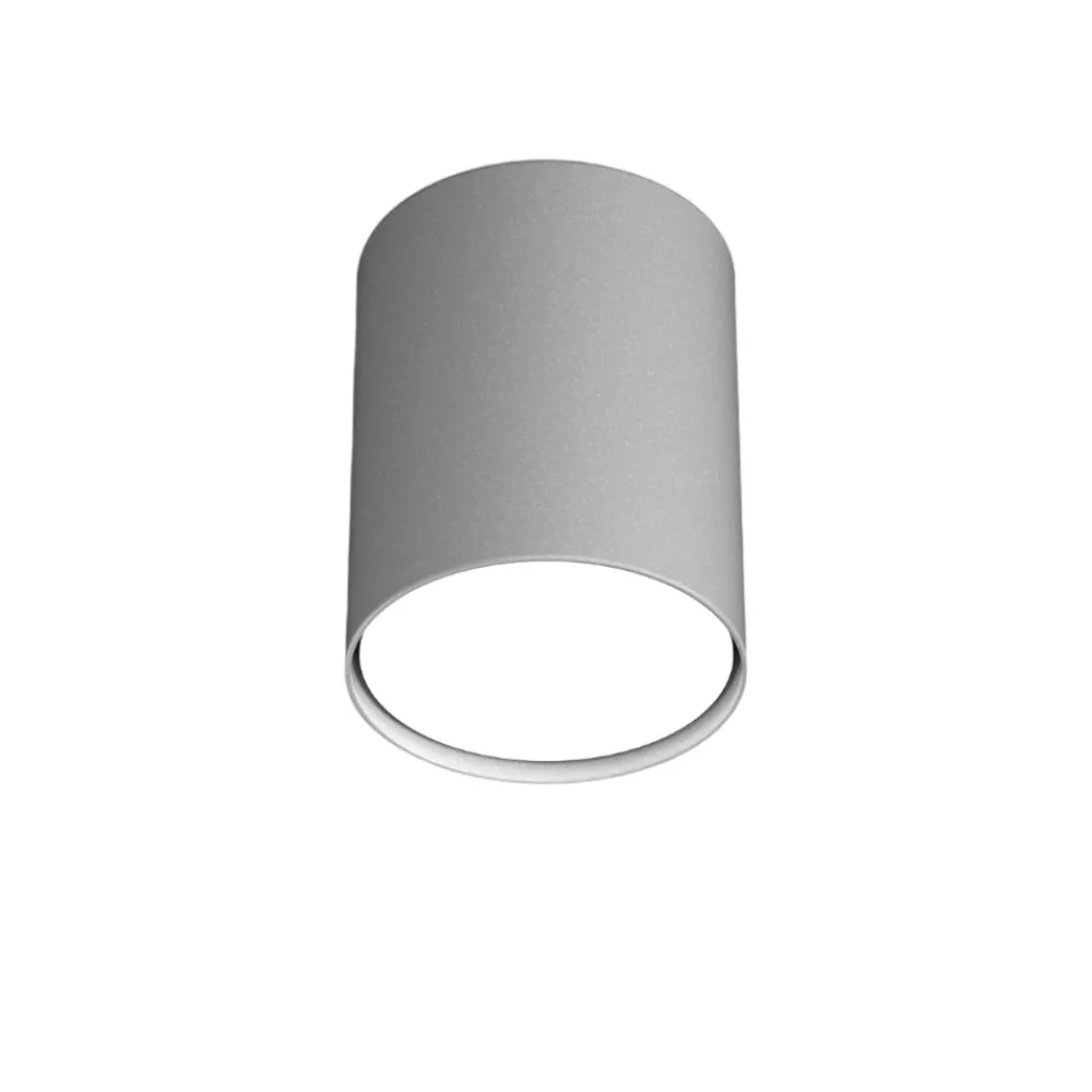 Faretti Da Soffitto-Top Light Faretto toplight da soffitto cilindro grigio