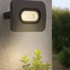 Faretti Da Esterno-Selezionato da Mazzolaluce Faro nero da esterno 50w 4000k orientabile ip65