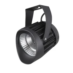 Faretti Da Esterno-Selezionato da Mazzolaluce Faro nero per esterno 10w 3000k orientabile