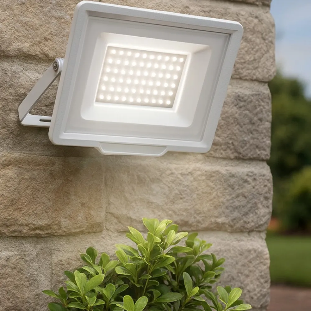 Faretti Da Esterno-Gea Luce Faro per esterno proiettore 50w 4000k bianco
