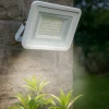 Faretti Da Esterno-Selezionato da Mazzolaluce Faro per illuminazione esterno proiettore 30w 3000k ip65 slim bianco 220v