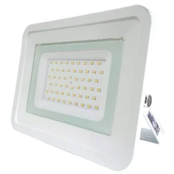 Faretti Da Esterno-Selezionato da Mazzolaluce Faro per illuminazione esterno proiettore 30w 3000k ip65 slim bianco 220v