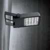 Faretti Da Esterno-Selezionato da Mazzolaluce Faro proiettore da esterno led 35w 3000k ip67 ottica 150 x 80 grigio