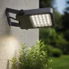 Faretti Da Esterno-Selezionato da Mazzolaluce Faro proiettore grigio per esterno led 35w 3000k ottica 120x60 ip67