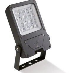 Faretti Da Esterno-Selezionato da Mazzolaluce Faro proiettore per esterno led 35w 3000k ottica 150x150 ip67