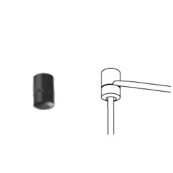 Accessori-Selezionato da Mazzolaluce Fermacavo nero