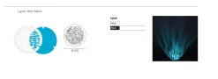 Accessori-Stilnovo Filtro gobo water per applique colore nero kit0058