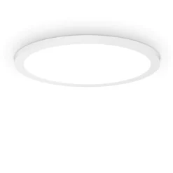 Plafoniere Moderne-Ideal Lux Fly slim pl d35 plafoniera per cucina led 4000k