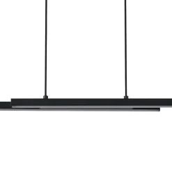 Lampadari Cucina-Eglo Fraioli z lampadario per cucina colore nero led rgb 2700k a 6500k
