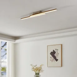Plafoniere Moderne-Eglo Fraioli z plafoniera design moderno led rgb da 2700k a 6500k