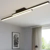 Plafoniere Moderne-Eglo Fraioli z plafoniera moderna dimmerabile led rgb da 2700k a 6500k