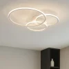 Plafoniere Moderne-Ideal Lux Frame pl cerchio plafoniera led 2700k