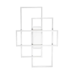 Plafoniere Moderne-Ideal Lux Frame pl rettangolo 2700k plafoniera geometrica led