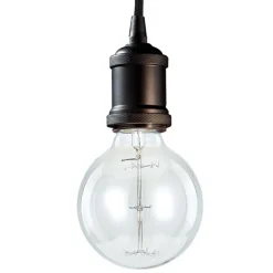 Lampade A Sospensione-Ideal Lux Frida sp1 lampada ma sospensione vintage nero