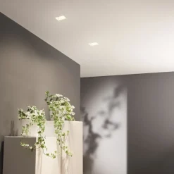 Faretti Da Incasso-Ondaluce Ft rumba faretto da incasso in gesso per soffitto