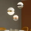 Lampadari Moderni-Ideal Lux Galaxy sp3 lampadario moderno 3 sfere vetro led
