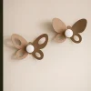 Appendiabiti Da Parete-Selezionato da Mazzolaluce Ganci appendiabiti a parete farfalle beige