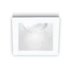 Faretti Da Incasso-Gea Luce Geaa luce faretto quadrato da incasso bianco opaco led 3000k