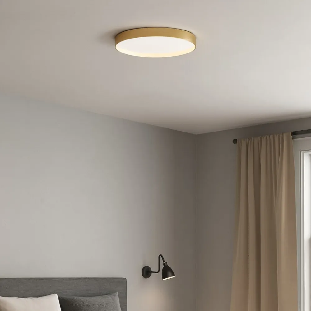 Plafoniere Moderne-Gea Luce acelia plafoniera moderna led 30w da 3000k a 4000k circolare