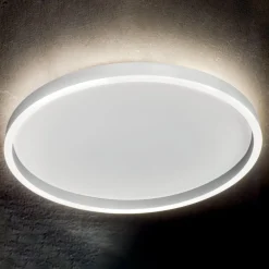 Plafoniere Moderne-Gea Luce aela bianco plafoniera led 60w 3000k 4000k rotonda