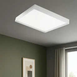 Plafoniere Moderne-Gea Luce aoi plafoniera moderna led 80w da 3000k a 4000k minimal