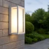 Applique Da Esterno-Gea Luce applique da esterno ip65 bianco led cct
