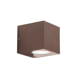 Applique Da Esterno-Gea Luce applique da esterno ip65 corten led 4000k