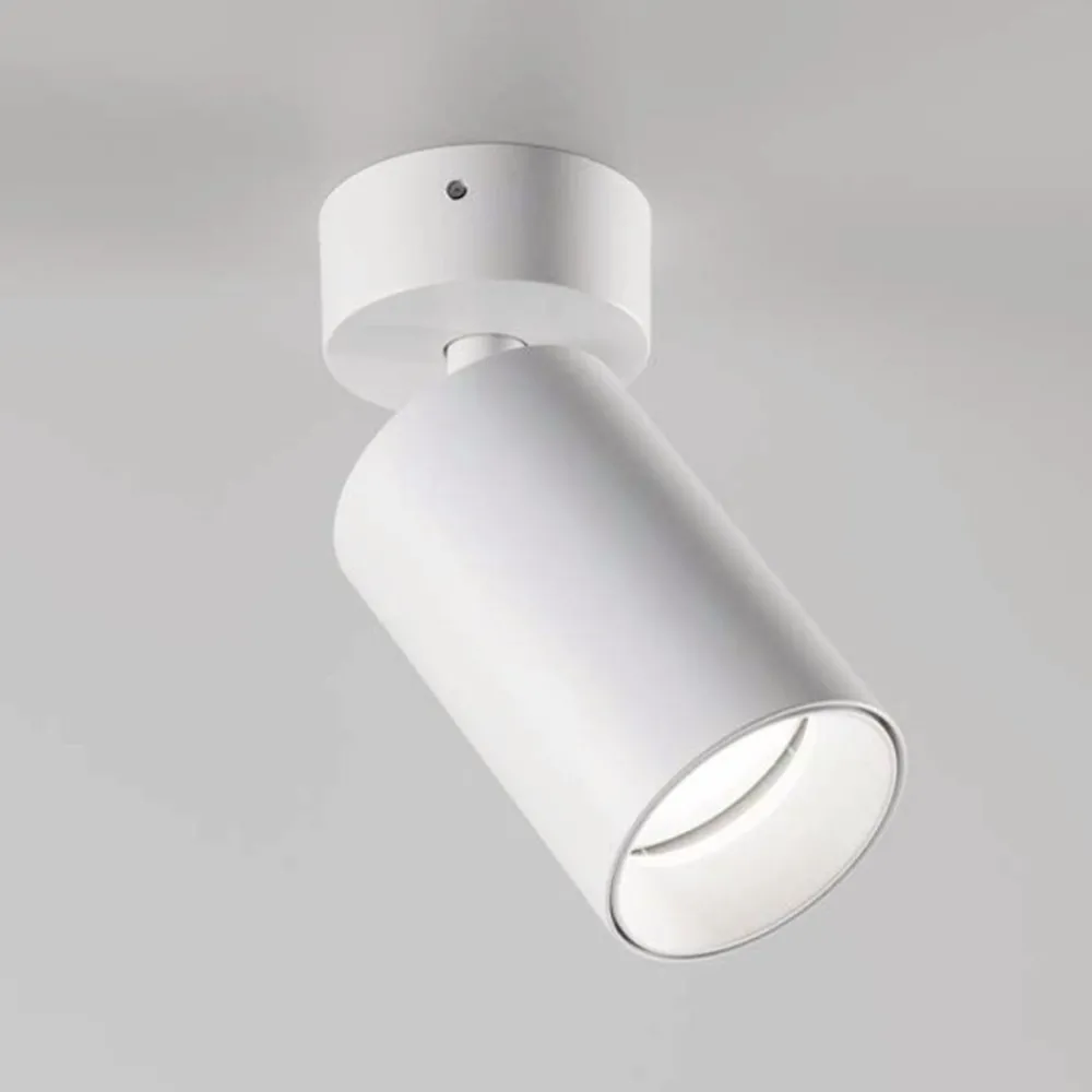 Applique Da Parete-Gea Luce applique da parete con spot orientabile bianco