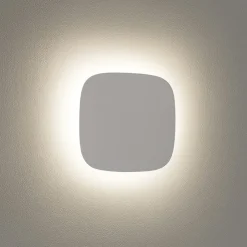 Applique Da Parete-Gea Luce applique da parete step led 45w 3000k bianca