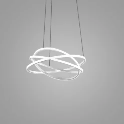 Lampadari Cucina-Gea Luce atia lampadario cucina led 80w 3000k design moderno